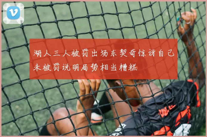 湖人三人被罚出场东契奇惊讶自己未被罚说明局势相当糟糕